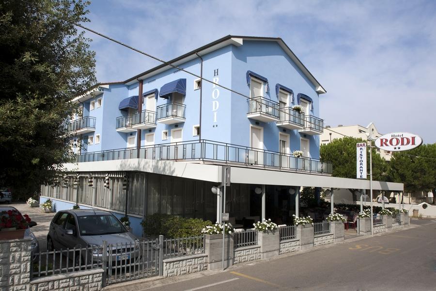 Hotel Rodi Cervia Buitenkant foto